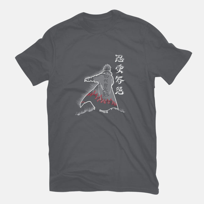 Fourth Hokage Enters-mens basic tee-constantine2454