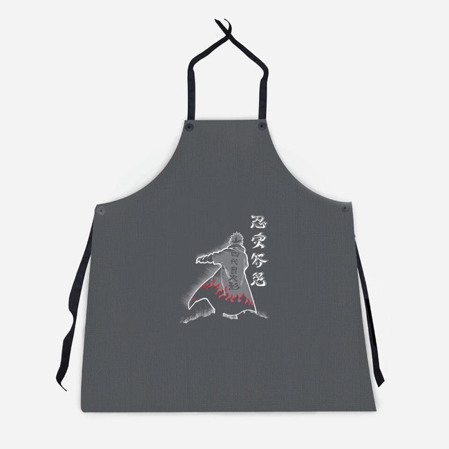 Fourth Hokage Enters-unisex kitchen apron-constantine2454