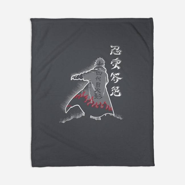 Fourth Hokage Enters-none fleece blanket-constantine2454