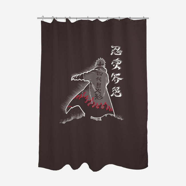 Fourth Hokage Enters-none polyester shower curtain-constantine2454