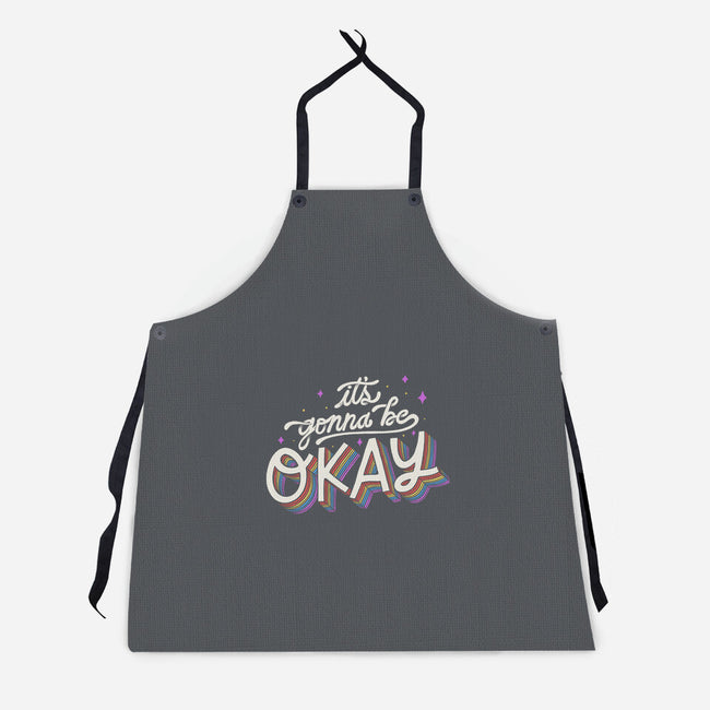 It's Gonna be Okay-unisex kitchen apron-eduely
