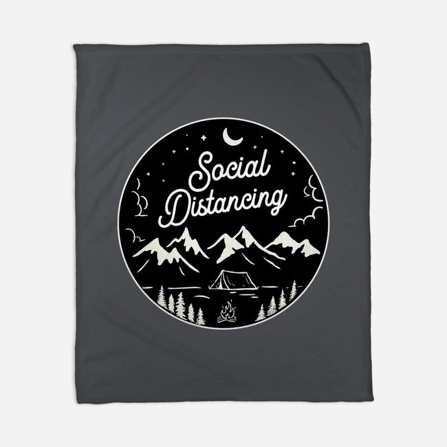 Social Distancing-none fleece blanket-beerisok