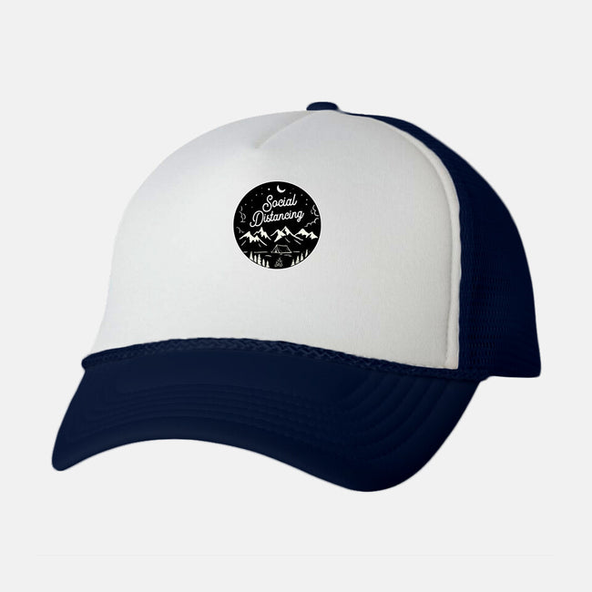 Social Distancing-unisex trucker hat-beerisok