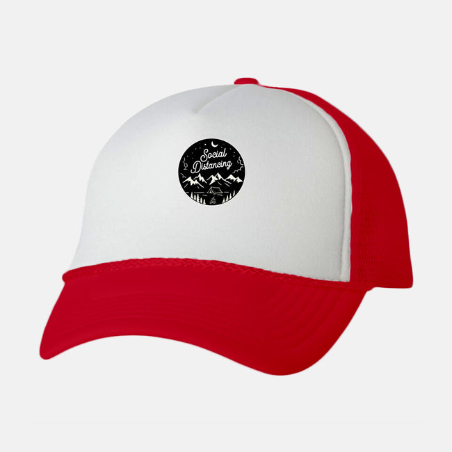 Social Distancing-unisex trucker hat-beerisok