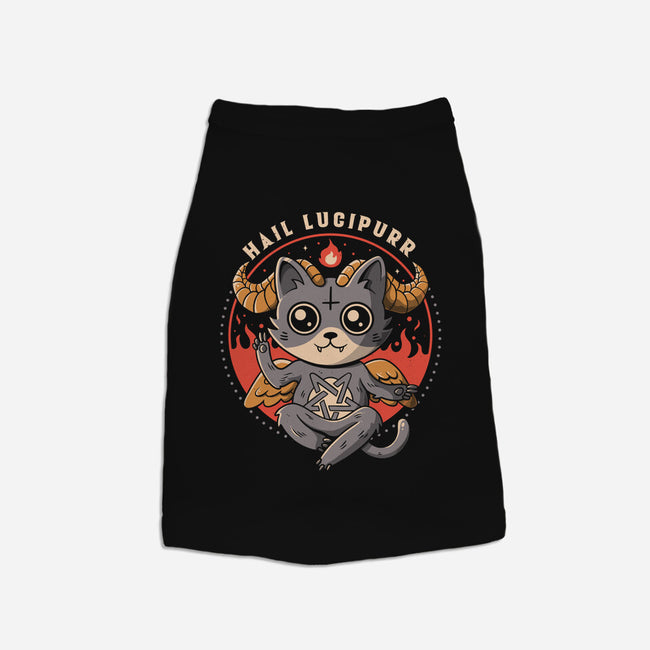 Hail Lucipurr-cat basic pet tank-eduely