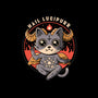 Hail Lucipurr-womens basic tee-eduely