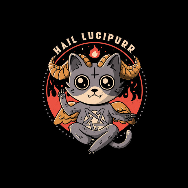 Hail Lucipurr-unisex pullover sweatshirt-eduely