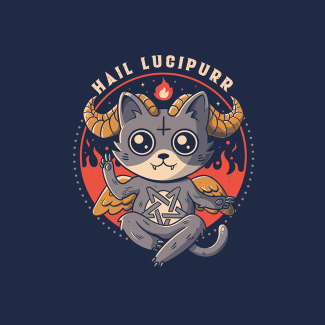 Hail Lucipurr-womens basic tee-eduely