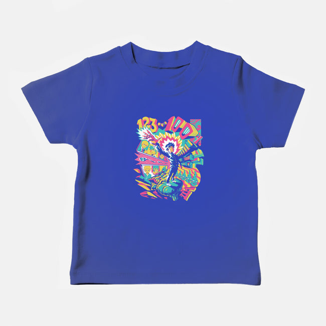 Psychedelic 100-baby basic tee-ilustrata