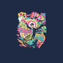 Psychedelic 100-mens heavyweight tee-ilustrata
