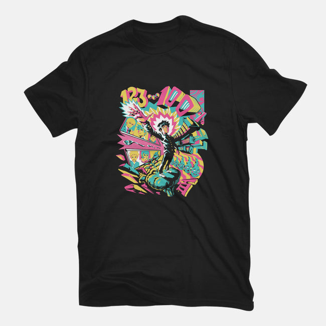 Psychedelic 100-mens heavyweight tee-ilustrata