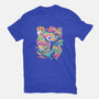 Psychedelic 100-womens fitted tee-ilustrata