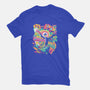Psychedelic 100-womens basic tee-ilustrata