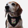 Psychedelic 100-dog adjustable pet collar-ilustrata