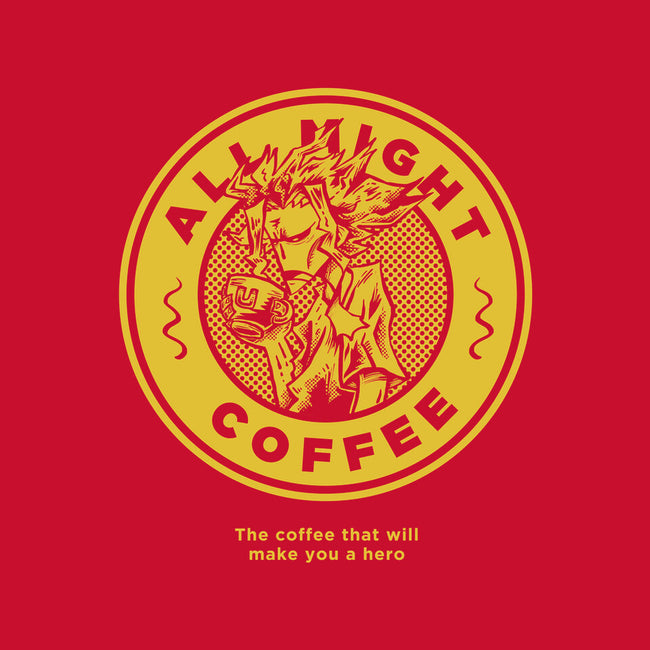 All Might Coffee 2-none matte poster-yumie