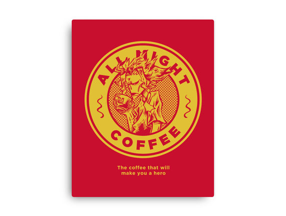 All Might Coffee 2