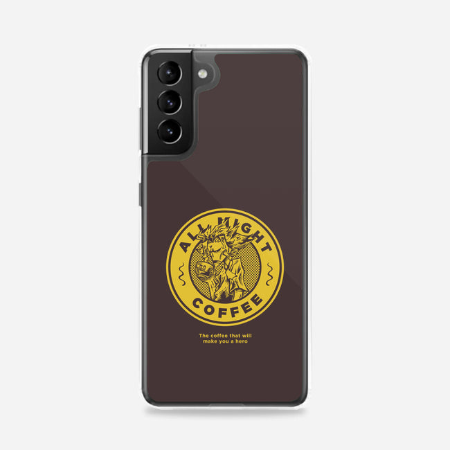 All Might Coffee 2-samsung snap phone case-yumie