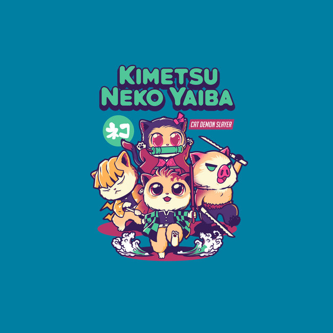Kimetsu Neko Yaiba-mens heavyweight tee-wehkid