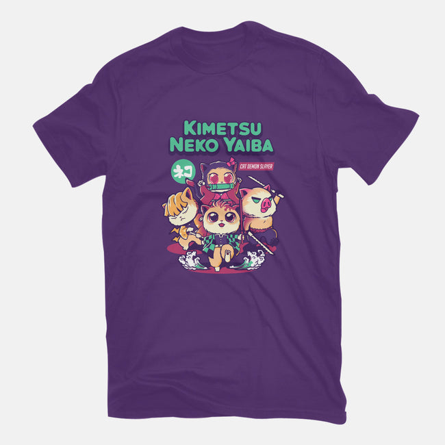 Kimetsu Neko Yaiba-womens basic tee-wehkid