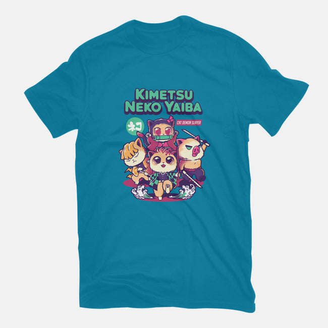 Kimetsu Neko Yaiba-womens basic tee-wehkid