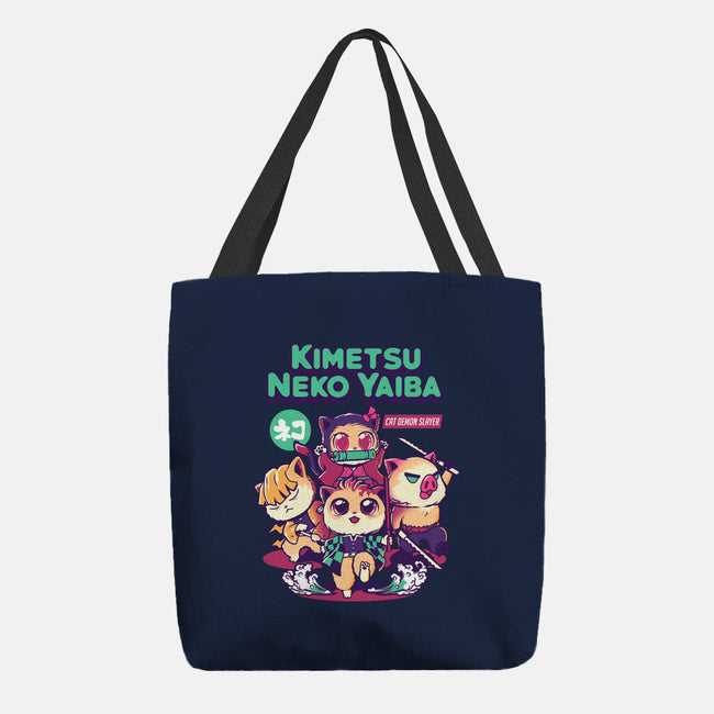Kimetsu Neko Yaiba-none basic tote-wehkid