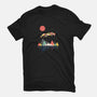 Wild as a Fox-mens heavyweight tee-rocketman_art