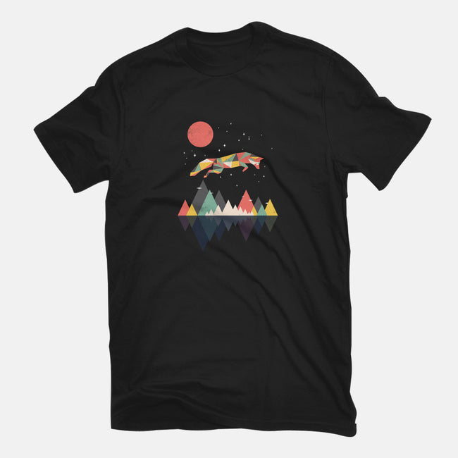 Wild as a Fox-womens basic tee-rocketman_art