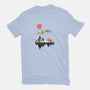 Wild as a Fox-womens fitted tee-rocketman_art