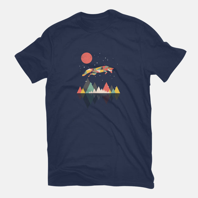 Wild as a Fox-mens heavyweight tee-rocketman_art