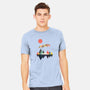 Wild as a Fox-mens heavyweight tee-rocketman_art