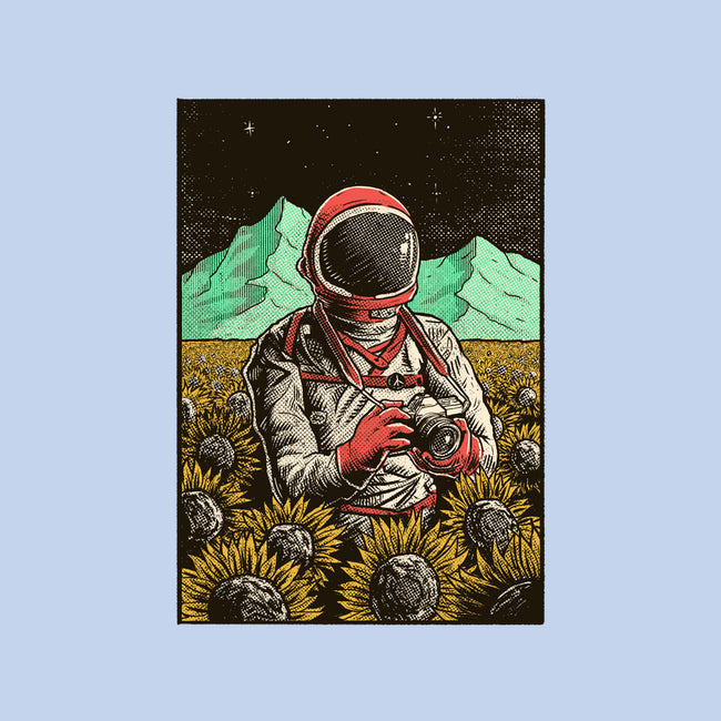 Space Flowers-unisex basic tee-artofvelazquez