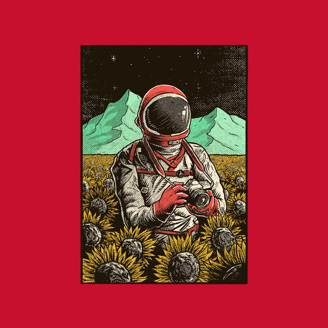 Space Flowers-none basic tote-artofvelazquez