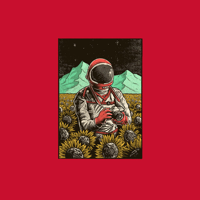 Space Flowers-youth crew neck sweatshirt-artofvelazquez