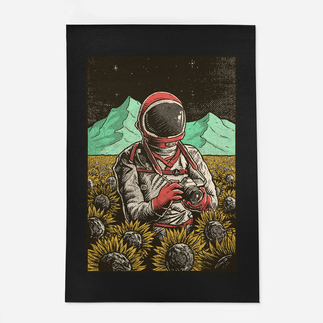 Space Flowers-none outdoor rug-artofvelazquez