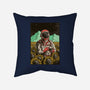 Space Flowers-none removable cover w insert throw pillow-artofvelazquez