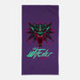 2077-none beach towel-theteenosaur