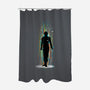 Energized-none polyester shower curtain-kharmazero