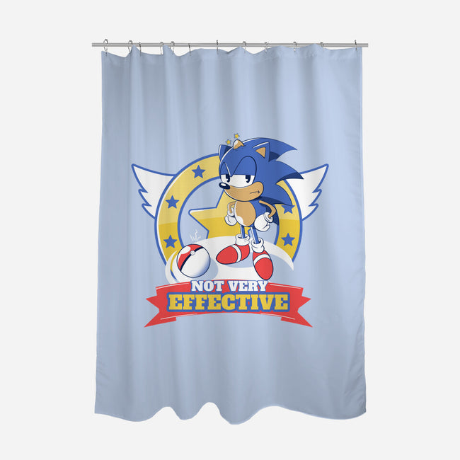 Not Very Effective-none polyester shower curtain-lincean