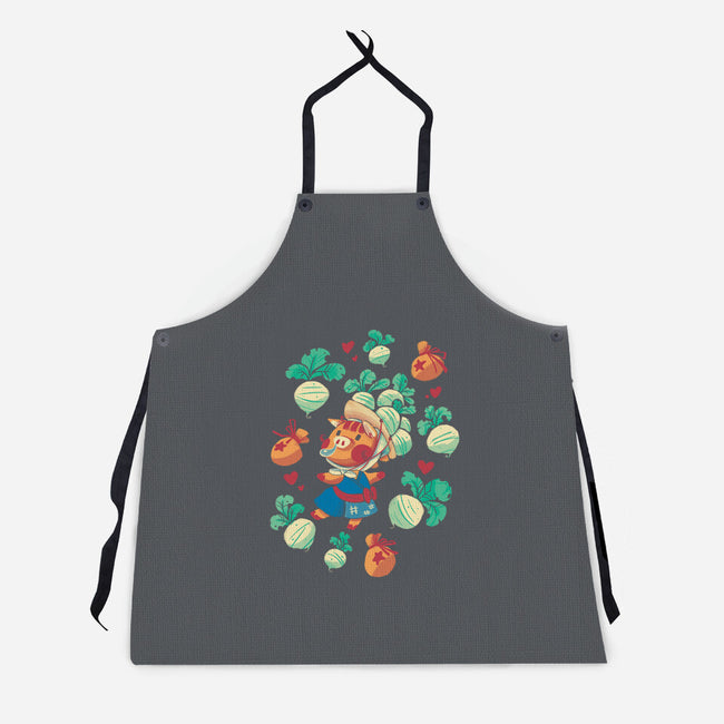Turnip Merchant-unisex kitchen apron-theteenosaur