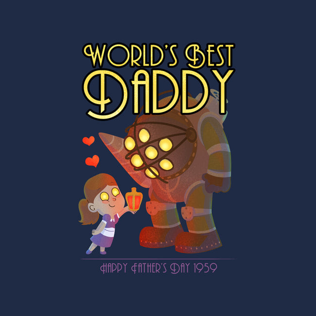 World's Best Big Daddy-none stretched canvas-queenmob