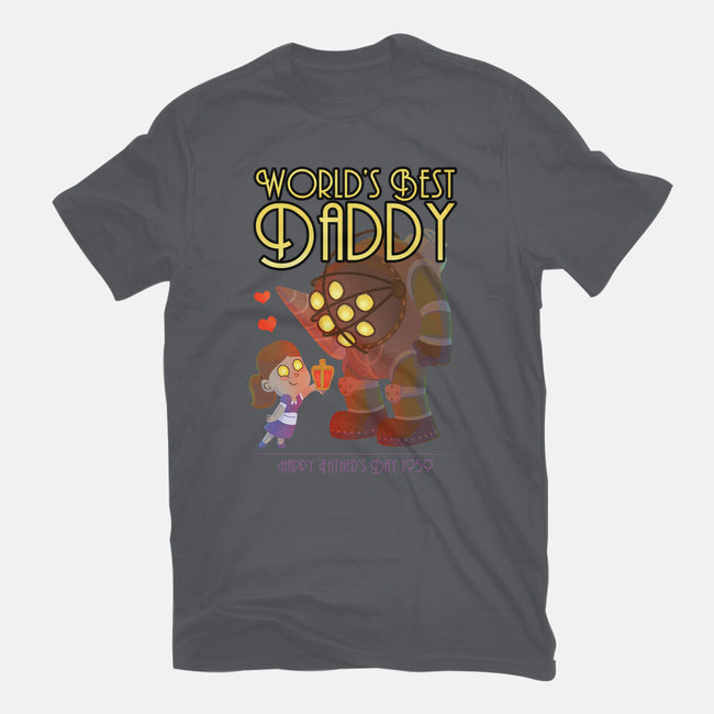 World's Best Big Daddy-unisex basic tee-queenmob