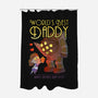 World's Best Big Daddy-none polyester shower curtain-queenmob