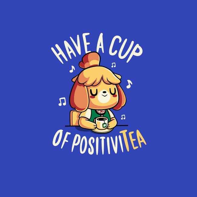 Cup of Positivitea-unisex basic tee-Typhoonic