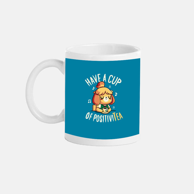 Cup of Positivitea-none glossy mug-Typhoonic