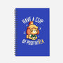 Cup of Positivitea-none dot grid notebook-Typhoonic