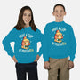 Cup of Positivitea-youth crew neck sweatshirt-Typhoonic
