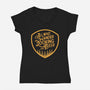 All Who Wander are Looking for Beer-womens v-neck tee-beerisok
