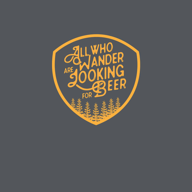 All Who Wander are Looking for Beer-womens off shoulder sweatshirt-beerisok