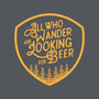 All Who Wander are Looking for Beer-none removable cover w insert throw pillow-beerisok