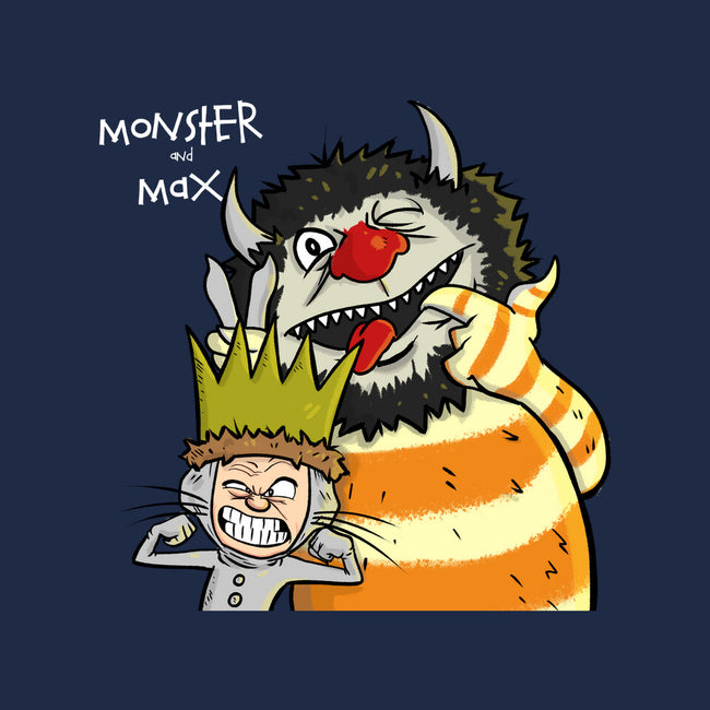 Monster and Max-none removable cover w insert throw pillow-MarianoSan